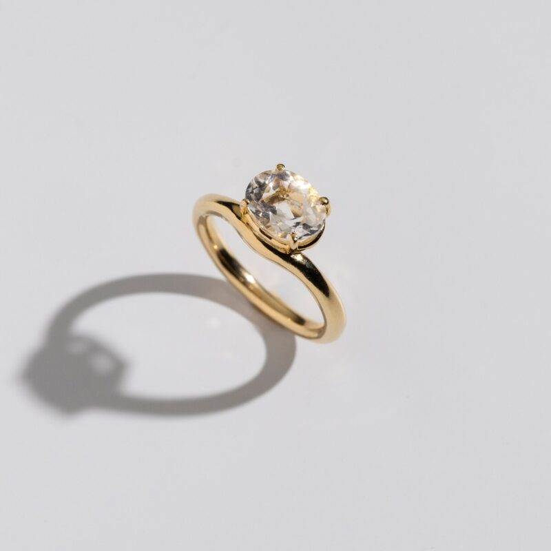 Anel Sylvie com Topázio