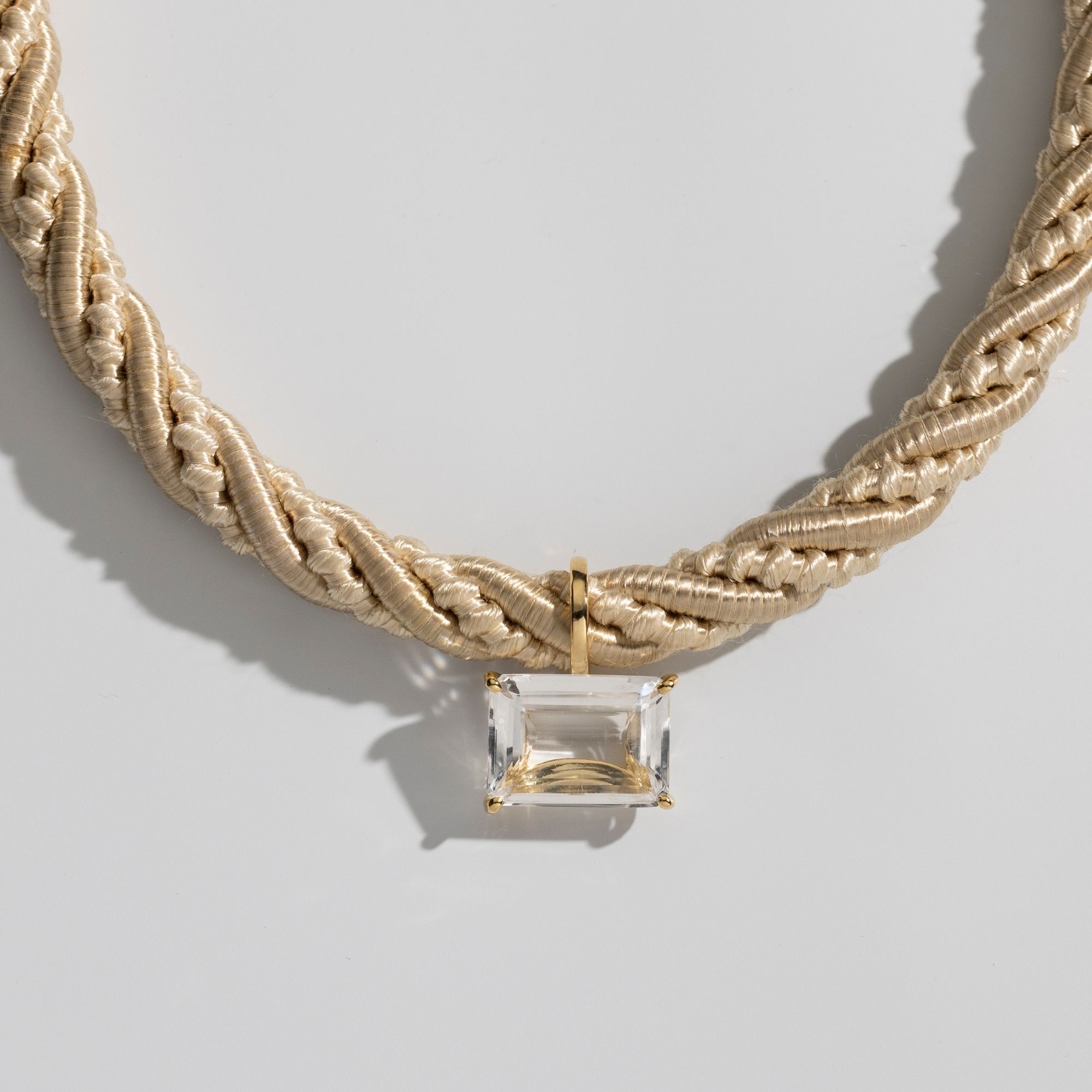 Colar Nude com Quartzo - Imagem 3